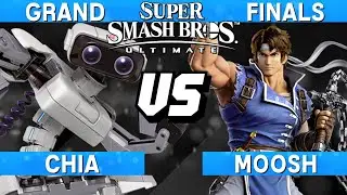 Smash Ultimate Tournament Grand Finals - Chia (ROB) vs Moosh (Richter) - S@LT 204