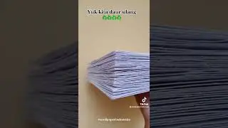 mengubah kertas bekas jadi produk mahal dan bernilai.