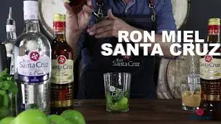 RON SANTA CRUZ - Maestros de la Mezcla - Mojito Canario con Ron Miel