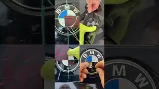 BMW Emblem Wrap Compilation: Dark Forged Carbon Mode 💀🖤