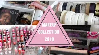 MY MAKEUP COLLECTION AND STORAGE 2018 | KennieJD
