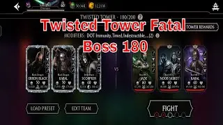 Twisted Tower Fatal Boss 180 | MKMOBILE Update 5.4!