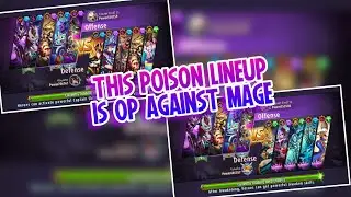 Magic Rush: Best OP Poison Lineup To Counter Mage Team 🔥