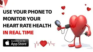 Use your phone to monitor your heart rate health in real time
