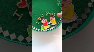 Painting Raksha Bandhan Thali in 2025 😍 #shorts