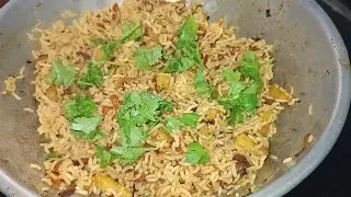 Kids ku rombave pudicha உருளைக்கிழங்கு சாதம் 🥘🔥😋 village style.. 