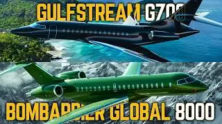 Gulfstream G700 vs Global 8000 &ndash; Comparaci&oacute;n Completa