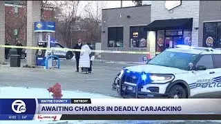 Family of victim awaiting charges in deadly carjacking at Detroit gas station