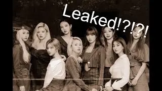 Twice New Comeback Leaked!?!?!?!?!