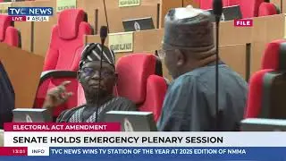 Rowdy Session As Senate Holds Emergency Plenary On Electoral Act Amendment