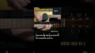 Unchained Melody - The Righteous Brothers (1965) Easy Guitar Chords Tutorial with Lyrics Part 3