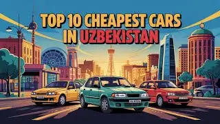 Top 10 Cheapest Cars in Uzbekistan 2025 | Budget Cars You Can Actually Afford!