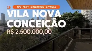 Apartamento à Venda na Vila Nova Conceição com 151m² | Tour Completo com Débora Mesquita