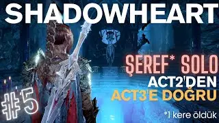 Myrkul ve sonra ACT3 - Shadowheart SOLO ŞEREF zorluğunda- part5- Baldur's Gate 3