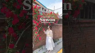 5 spots to visit in Suwon🌹#korea#travelvlog#suwon