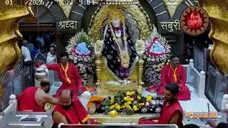 प्रातःश्री साईंबाबा दर्शन शिर्डी 01-01-2026🙏🌹Mere Sai Mera Vishwas#meresai #sirdisaibaba#saidarshan