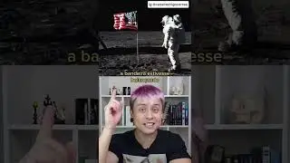 5 RAZ&Otilde;ES QUE FAZEM AS PESSOAS PENSAREM QUE O POUSO NA LUA FOI UMA FARSA! #Shorts
