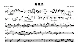 Spokes - Allan Holdsworth (Transcription)