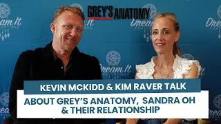 Kevin McKidd & Kim Raver (Grey's Anatomy) discuss Teddy & Owen, Sandra Oh, book recommendations...