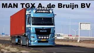BIGtruck  The MAN TGX of A. de Bruijn