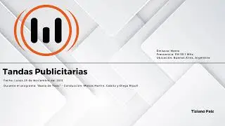 [FM 95.1] Metro · Tandas - 25 de Noviembre del 2013