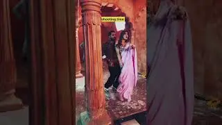 Shooting time khesari lal aur Akansha Puri #khesarilalyadav #viralvideo #akanshapuri