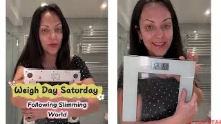 My weigh day Saturday / Slimming world edition 