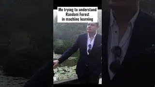Me trying to understand Random Forest in machine learning