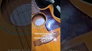 1990 Guild Songbird Guitar $1849www.backyardguitarsfl.com #acousticguitar #guild #fypシ
