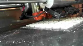 BFB 3000 (Rapman) printing a whole set of Dominos