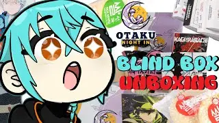 Manga Blind Box Unboxing! Otaku Night In - A Blind Date With a Manga