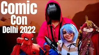 Comic Con | Delhi Comic Con 2022 | Comic Con India | Day Spent at Comic Con | Cosplay
