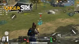 Raider Six - (india) Battle Royale Gameplay Part 1 (Android iOS) AMG