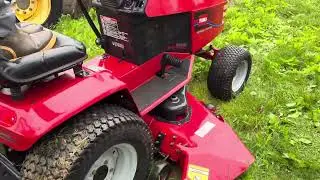 Toro Wheel Horse Startup, Walkaround & Operation