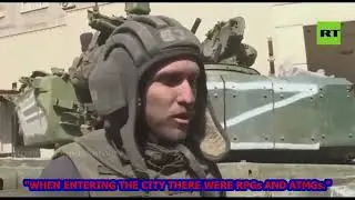 🔴 Ukraine War   Russian T 72 Tank Survives Close Ukrainain NLAW Ambush During Combat In Mariupol