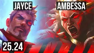 JAYCE vs AMBESSA (TOP) | KR Master | 25.24