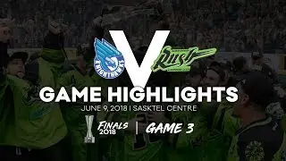 GAME HIGHLIGHTS: Rochester Knighthawks @ Saskatchewan Rush - NLL Finals Game 3