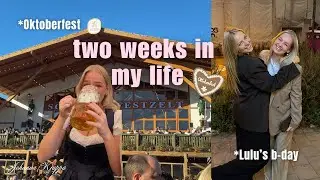 TWO WEEKS IN MY LIFE | Oktoberfest, Lulu&lsquo;s b-day + Theater | Johanna Viktoria Kruppa