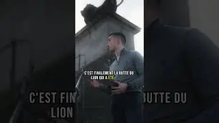La butte du Lion sur le champ de bataille de Waterloo