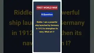 WORLD HISTORY FIRST WORLD WAR #UPSC ASPIRANT PRELIMS MCQ✍️💕