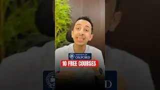 Oxford University has released 10 Free Courses 🚨 with certificate ✅