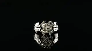 NYC Stone Ring - Men's Iced Real Solid 925 Silver Hip Hop CZ RING Size 6 7 8 9 10 11 12 13