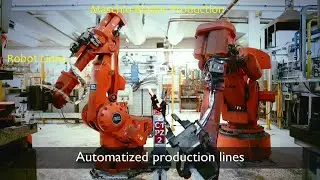 Italian Maschio Blade Production / Automatic Robot Blades Production (Rotavator Blades)