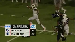 Montgomery Catholic vs. Pike Road Football Highlights 08/20/2020