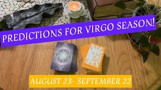 Virgo Season Tarotscope ~ Zodiac tarot reading for ALL SIGNS + intuitive Oracle Card reading!