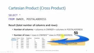 7: Databases - SQL-queries with multible tables