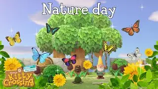 Giant Tree Speed Build for Nature Day 🌳 | Animal Crossing New Horizons