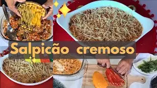  SALPICÃO DE FRANGO CREMOSO/ Ceia  para o ano novo 2026 Ep. 07