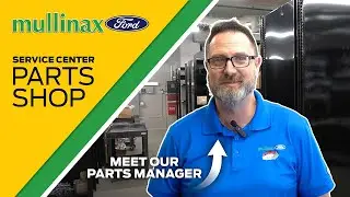 Inside Our NEW Ford Service Center | Meet Your Mullinax Parts Manager | Central Florida Ford Service