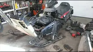 Yamaha Phazer motor swap PART 1